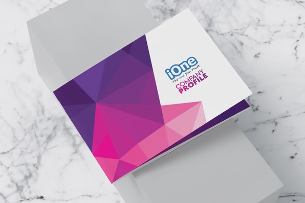 Brochure Design for iOne | Layout Designer in Cambodia