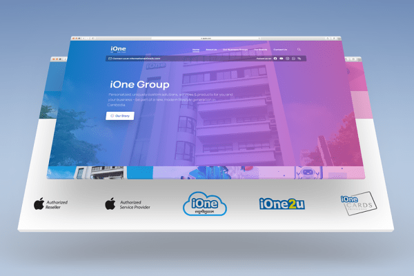 Website Relaunch for iOne | Web Designer in Phnom Penh