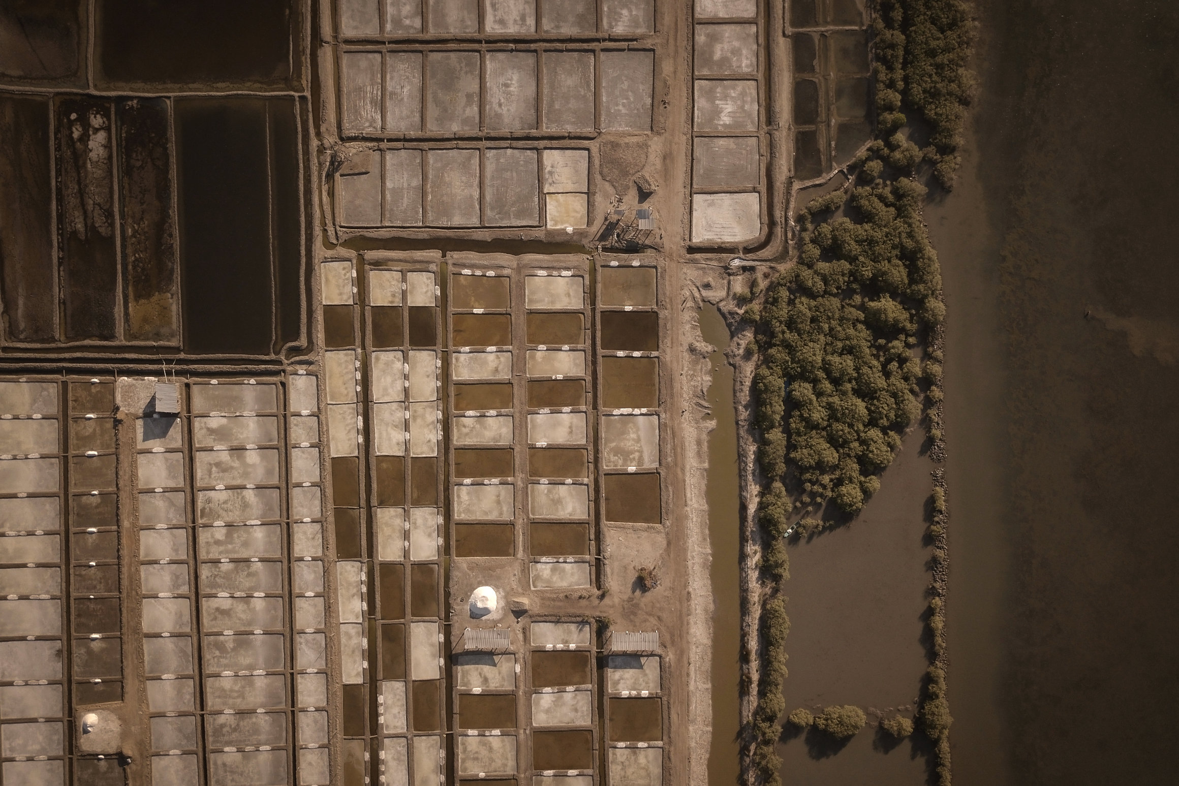 Drone operator - Salt fields Aerial - Kampot, Cambodia