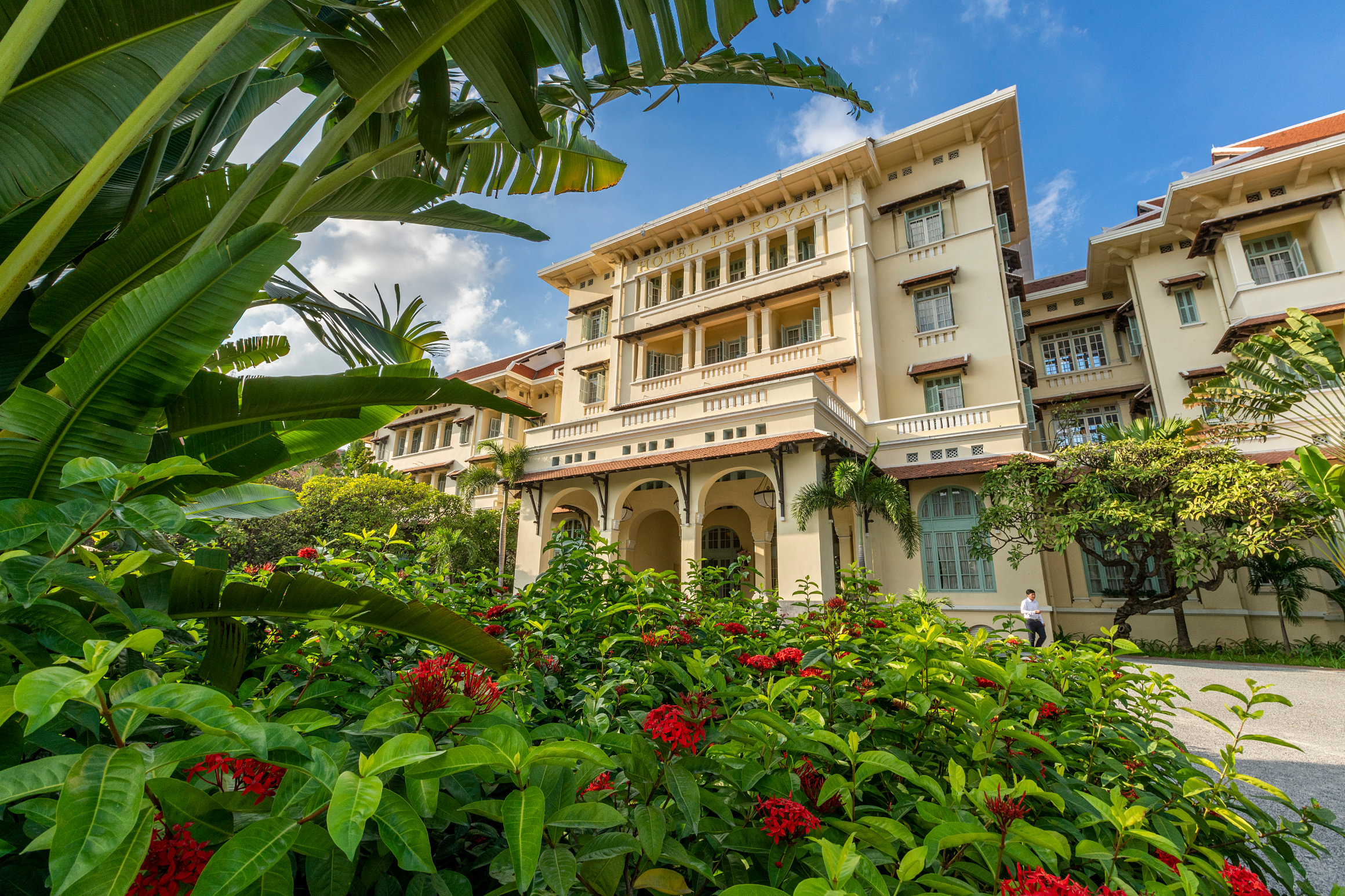 Raffles Hotel Le Royal in Phnom Penh, Cambodia