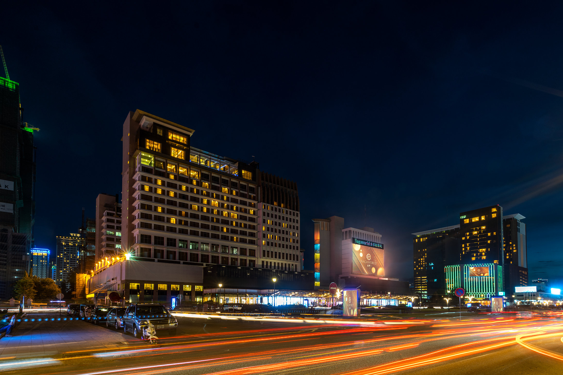 Nagaworld at night | Phnom Penh, Cambodia